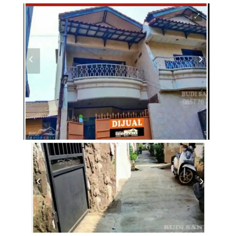 Rumah Tinggal progress multifungsi bisa untuk kostan, rumah kuliner