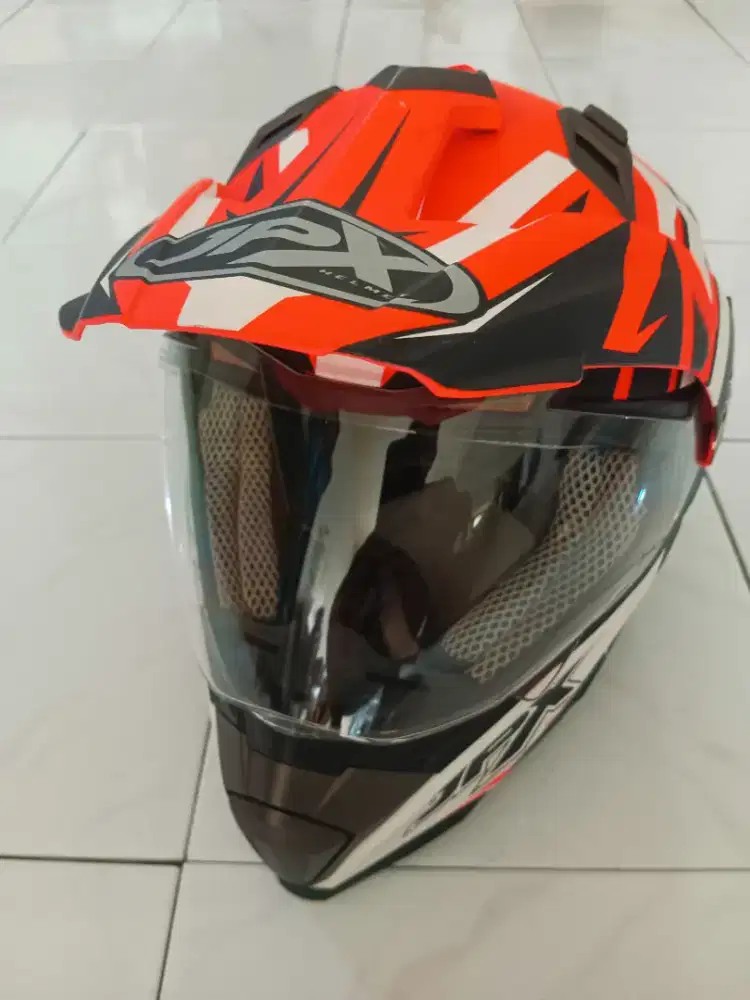 Helm JPX DUKE X-606 Red Supermoto size L