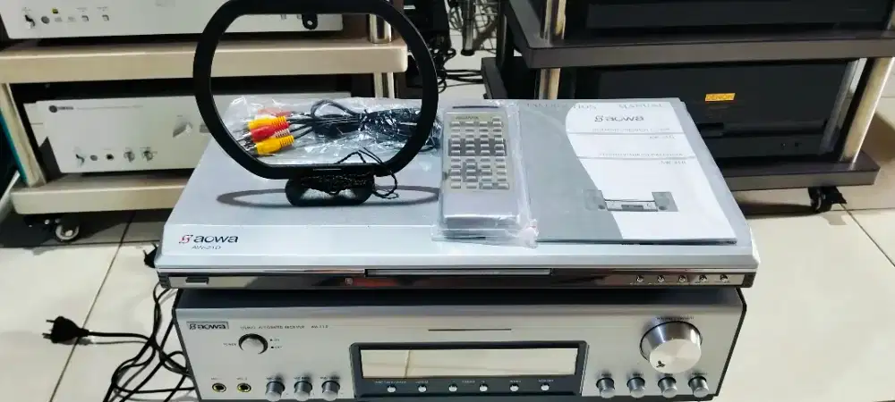 Sale AOWA amplifier AW-21R & AOWA DVD player AW-21 D