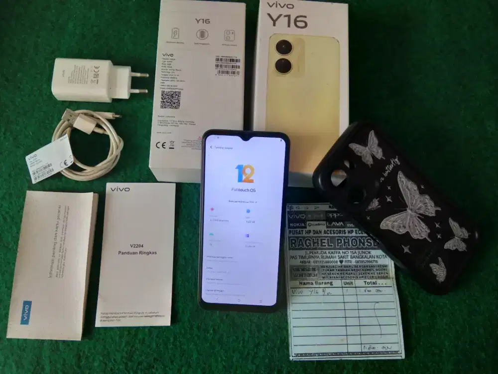 Mulus Fullset 100% ORI | Vivo Y16  3/32