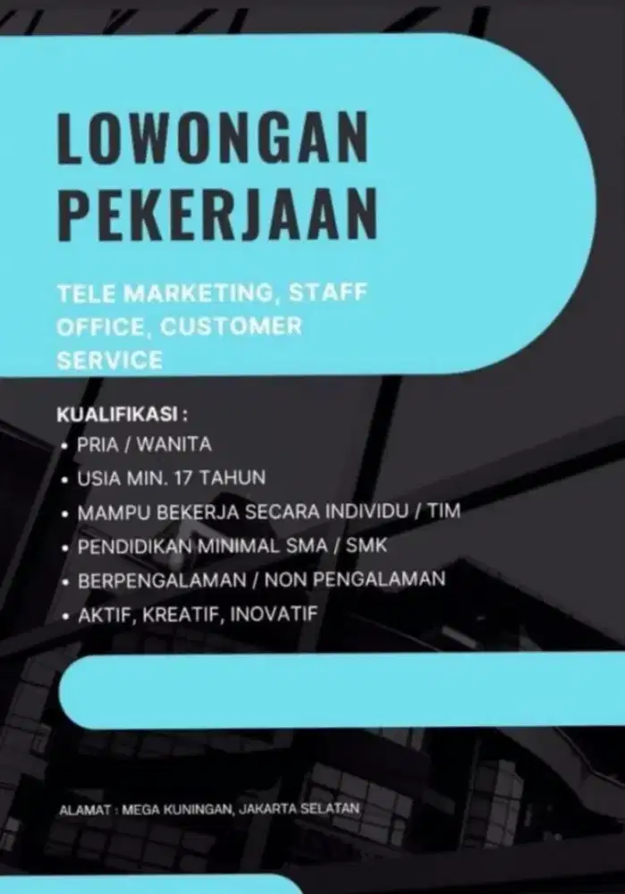 INFO LOKER JABODETABEK