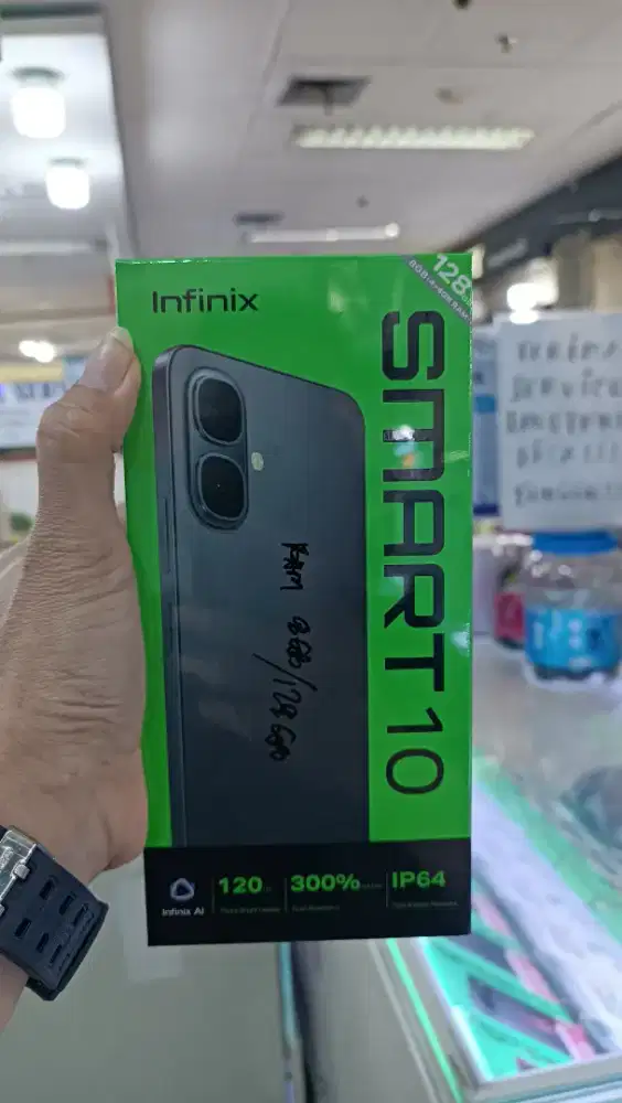 INFINIX SMART 10 RAM 4+4GB/128GB KAS & KREDIT BARU GARANSI RESMI