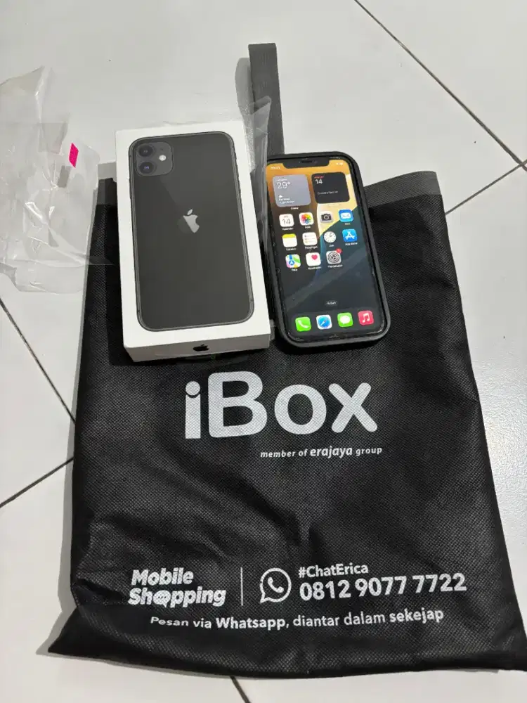 IP black 64gb garansi ibox