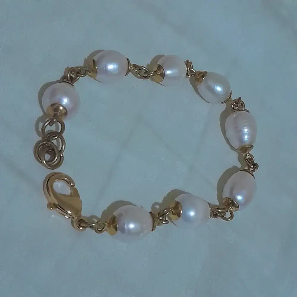 Gelang mutiara asli dijual