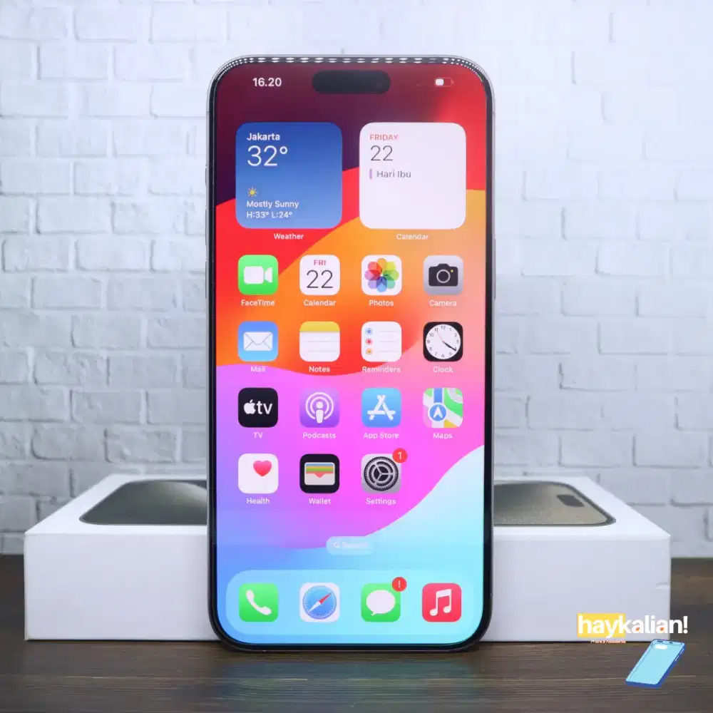 iPhone 15 Pro 128GB iBox | BH 85%