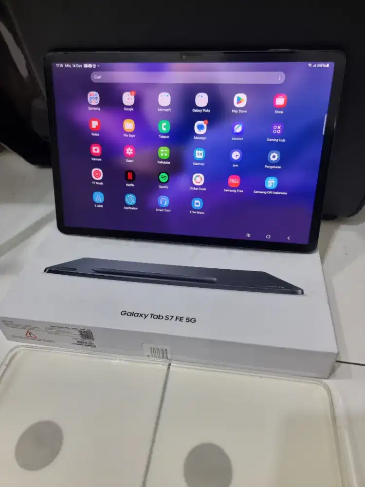 Samsung Tab S7fe 5G 12,4inch 6/128 Wifi Celullar