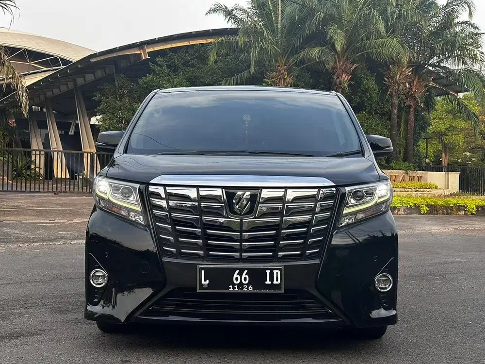 Toyota Alphard G ATPM Matic 2016 KM60rb Bisa DP MINIM / TT