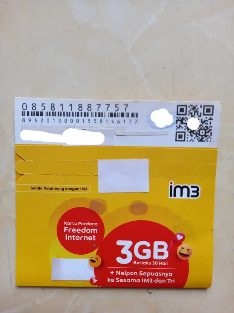 indosat im3 nomor cantik