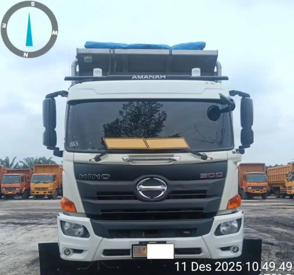 HINO HM260JD Th. 2021 (6X4) Dump truk