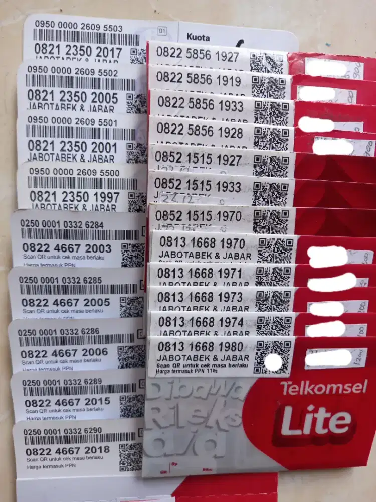 Telkomsel simpati as nomor cantik seri tahun cantik