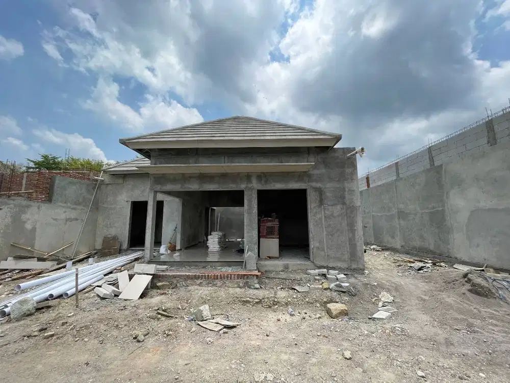 Rumah Siap Bangun, Barat Jogja Kota, 80 meter dari Jl. Raya Godean