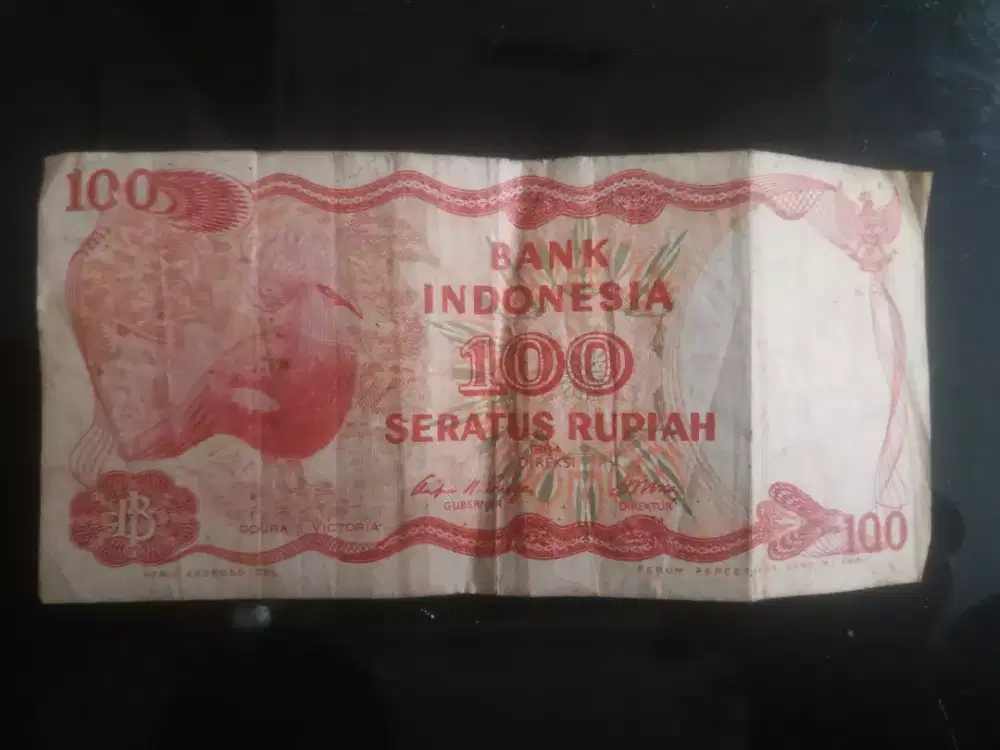 Uang kertas 100 since 1984