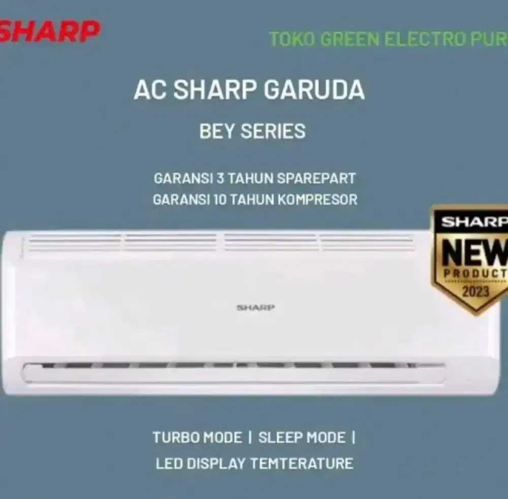 AC SHARP 1\2 PK 5 BEY2 GARANSI REMSI