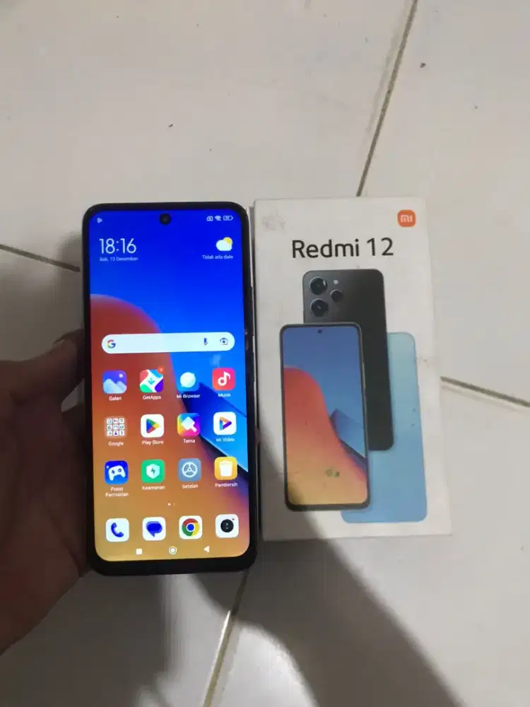 Redmi 12 8/256 lengkap nominus