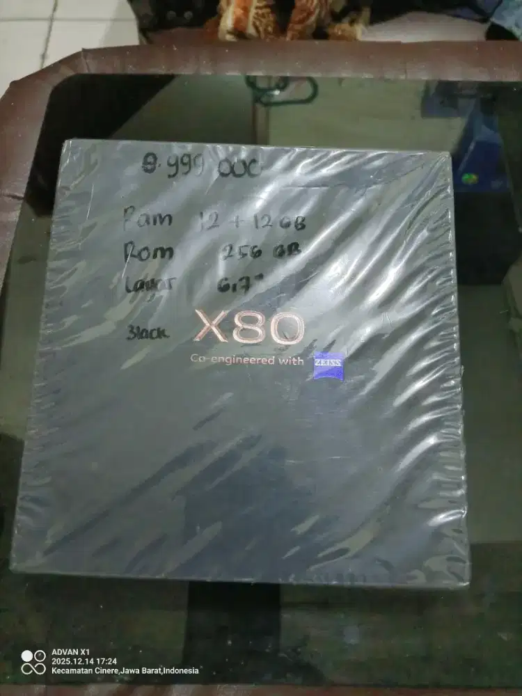 VIVO X80 256GB/ 12 GB RAM FULLSET