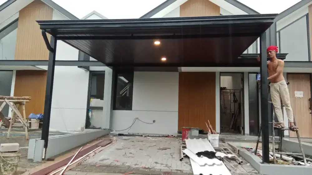 Kanopi + plavon pvc mewah