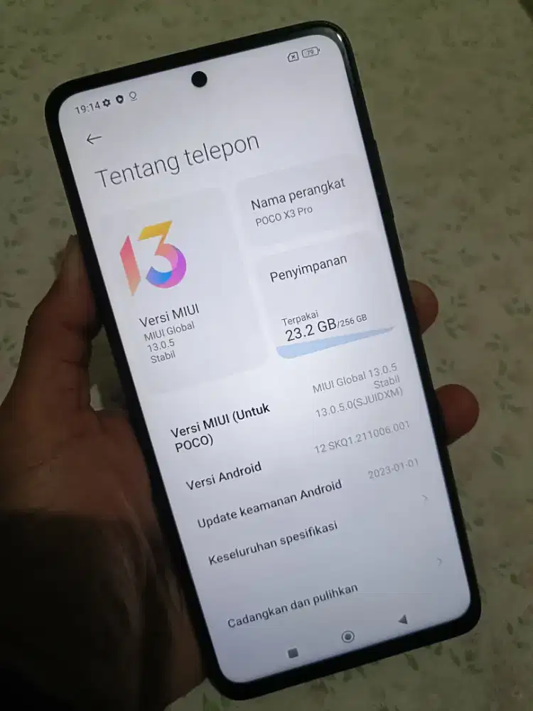 Poco x3 pro ram 8/256
