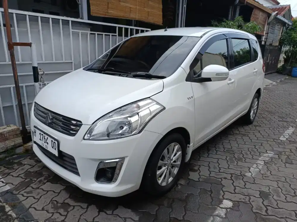 MATIC PAJAK BARU ERTIGA GX 2014 PUTIH MULUS TERAWAT AIRBAG ABS