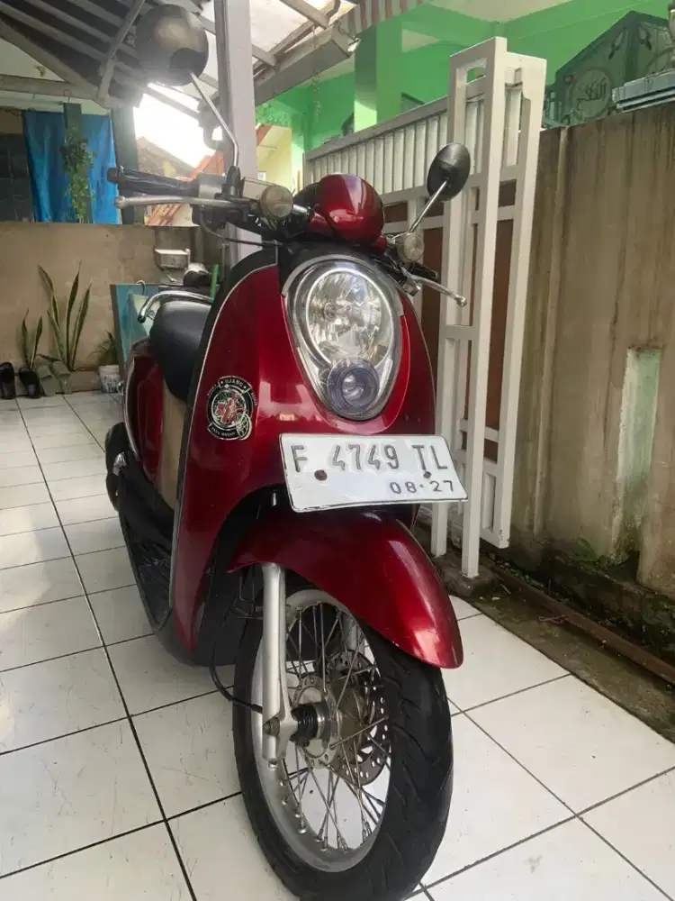 jual motor scoopy 2012
