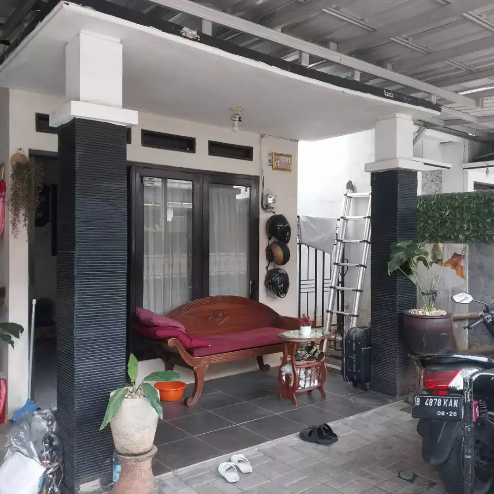 Rumah cluster di kontrak/jual