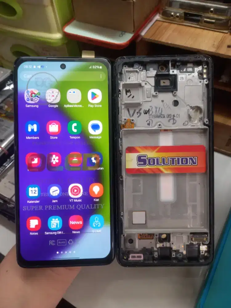 LCD TOUCHSCREEN SAMSUNG A52 4G / A52 5G / A52S ORI OLED + PASANG