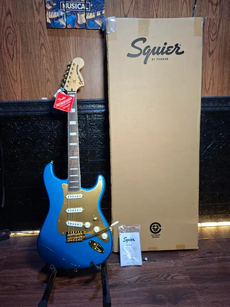 Squier Stratocaster 40th Anniversary LPB Original New