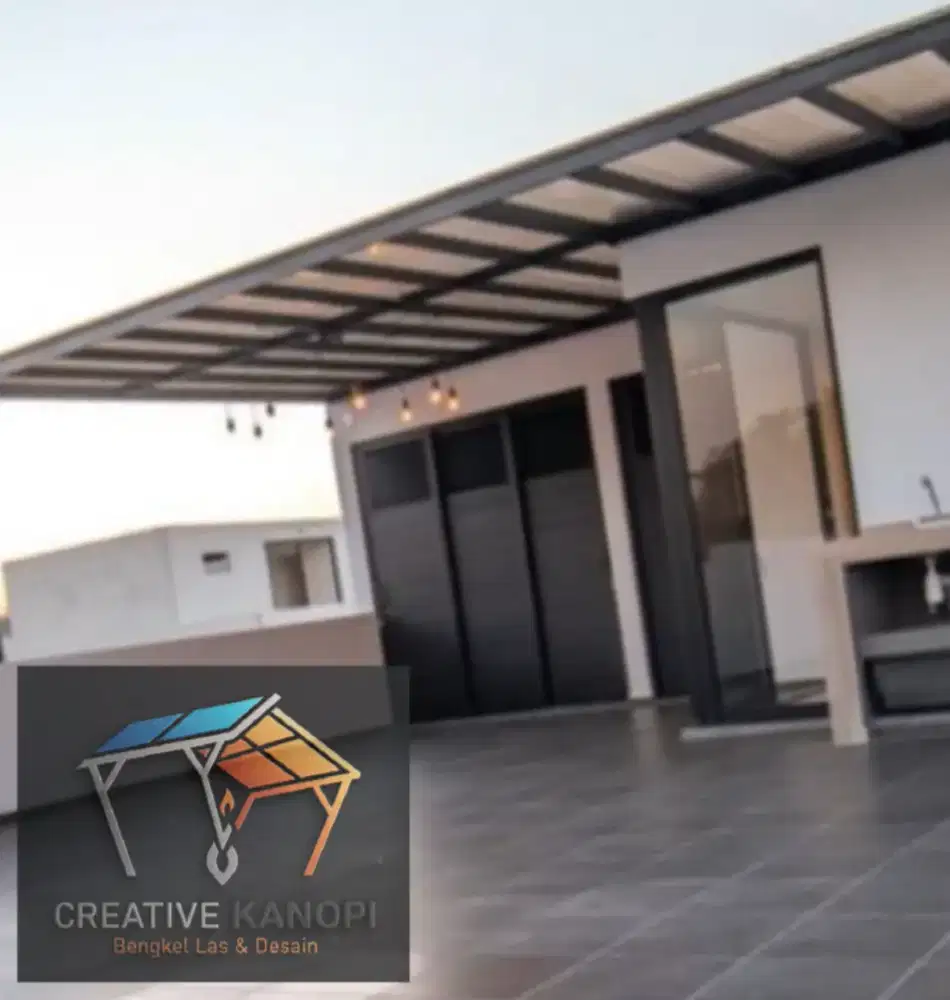 006 kanopi atap upvc alderon twinwall double layer