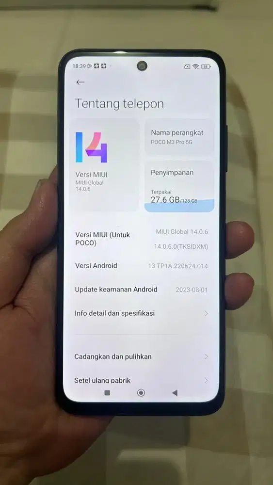Poco m3 pro 5g 6/128gb