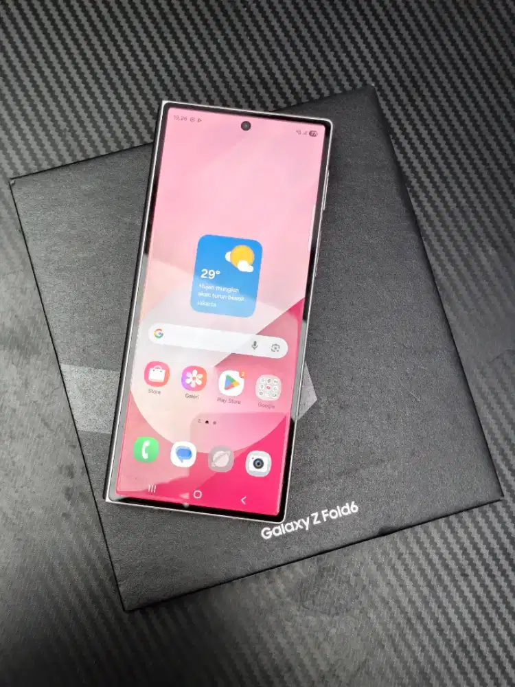 Samsung Galaxy Z Fold 6 – Pink Garansi ON 25/07/2026