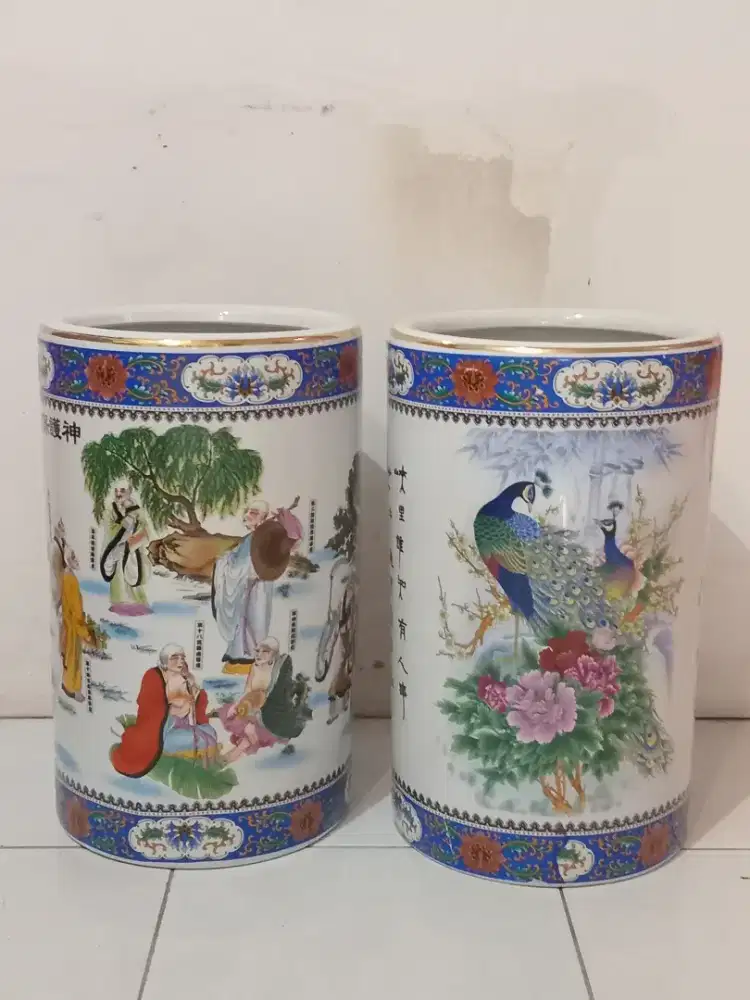 Pot keramik model antik import