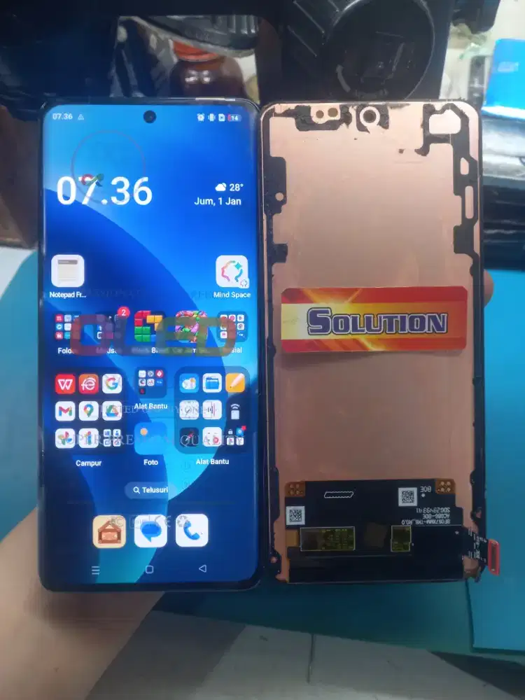 LCD TOUCHSCREEN OPPO RENO 11 5G / RENO 11 PRO 5G ORI OLED + PASANG