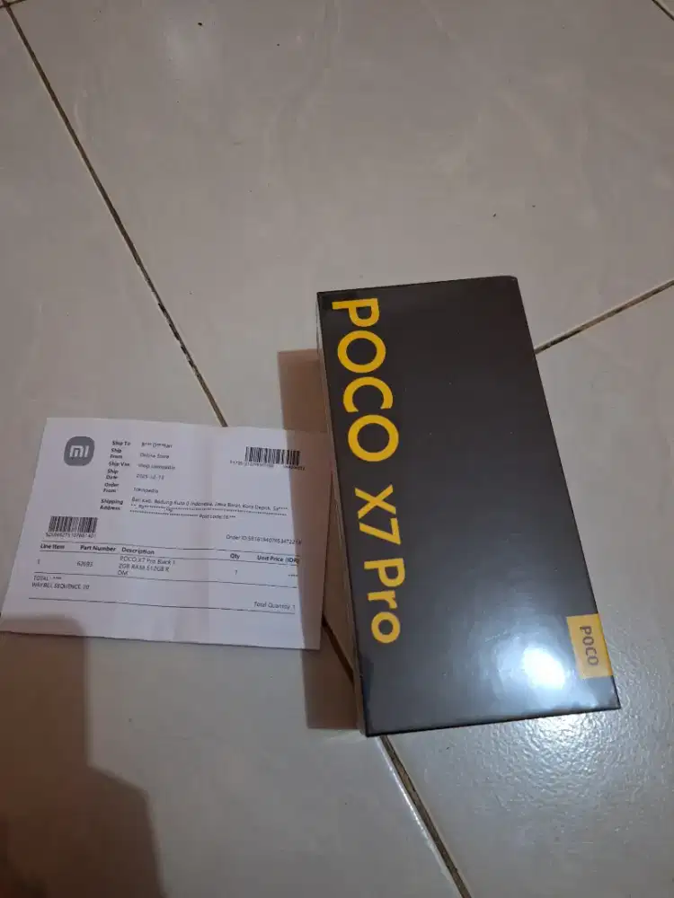 Poco X7 pro black