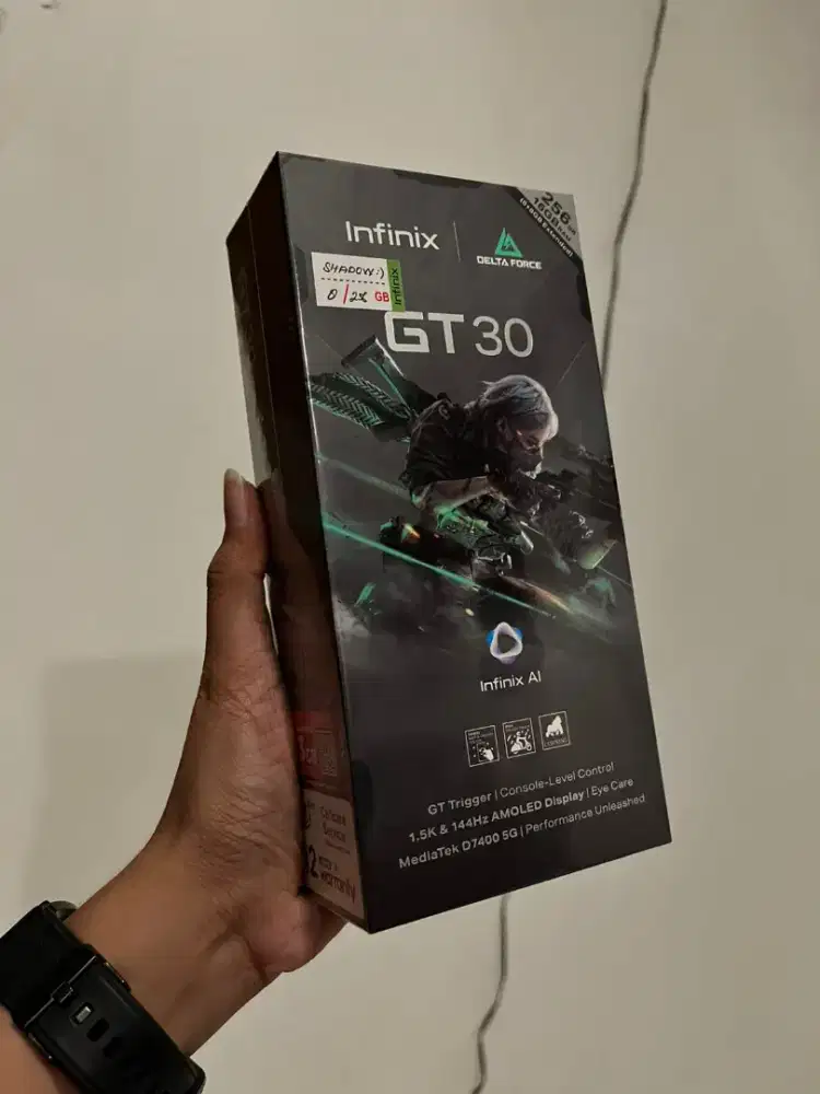 Infinix GT 30 5g New Ram 8+8/256 Promo