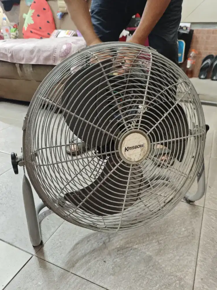 Blower Kipas krisbow 18inch industrial fan tenaga besar 3speed