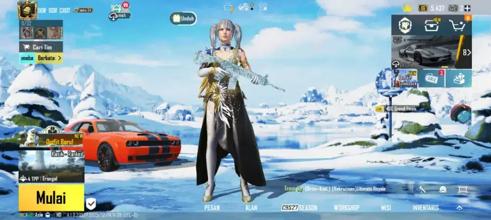 AKUN PUBGM GC MAX AMAN