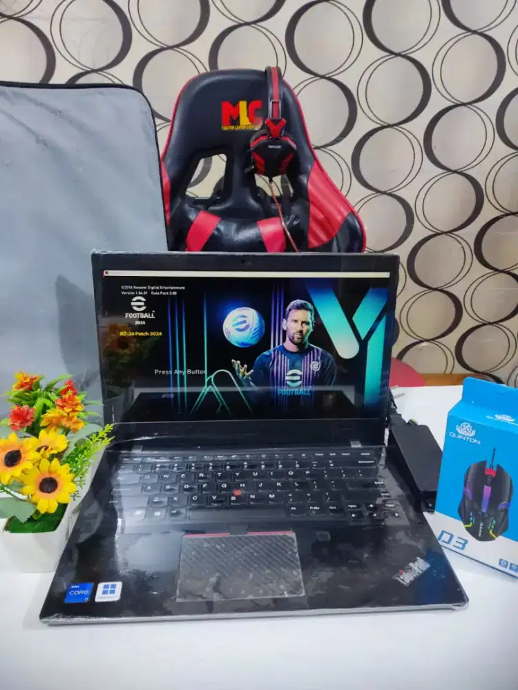 Lenovo Thinkpad L14-ZF + MOUSE GAMING CORE I7 GEN 10 Black Edition