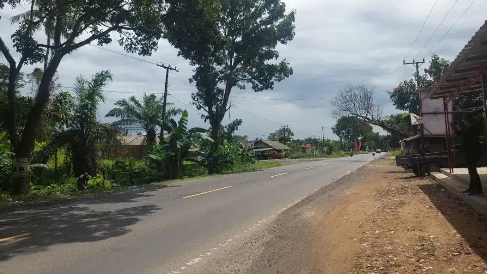 TANAH TEPI JALAN LINTAS TANJUNGAN