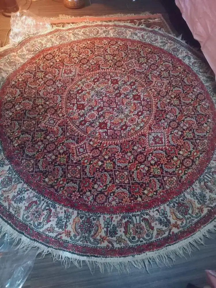 Karpet bundar wool turkey 180cm