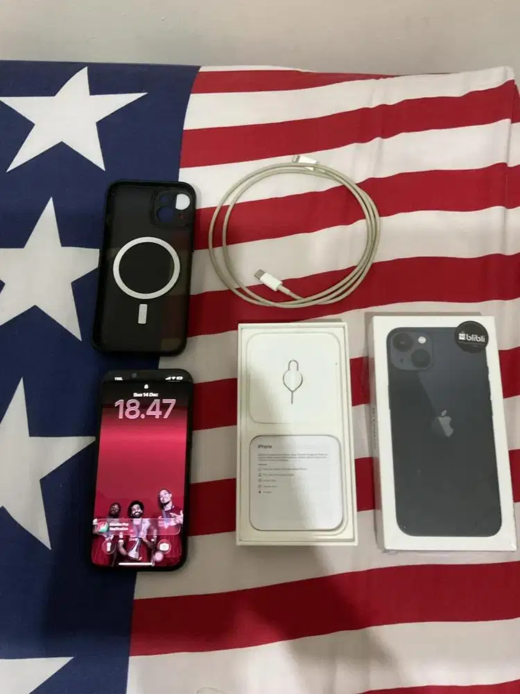 Iphone 13 256gb Midnight Garansi Resmi Indonesia 256