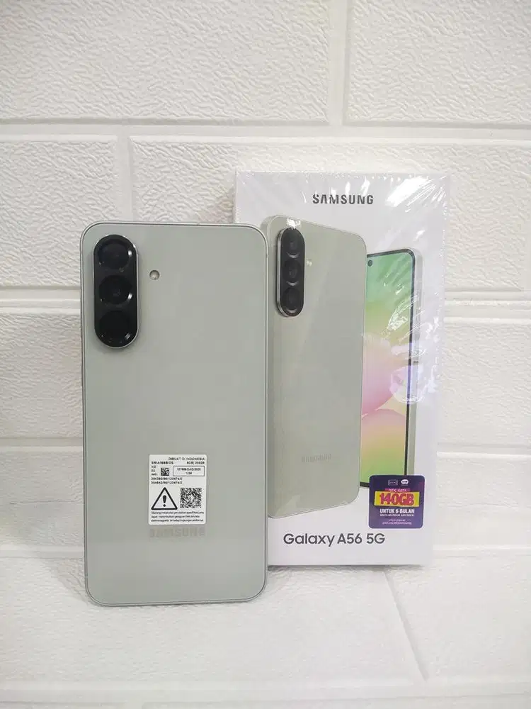 Samsung A56 5G 8/256 grs 07/2026 super like new full original