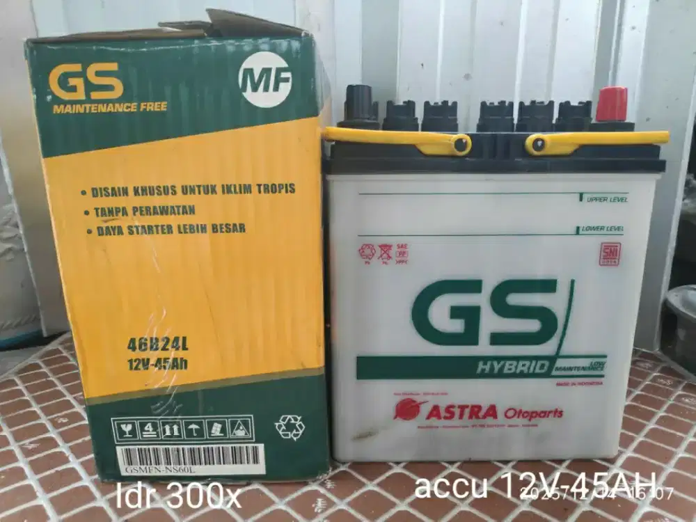 Accu mobil 12 V  45 AH