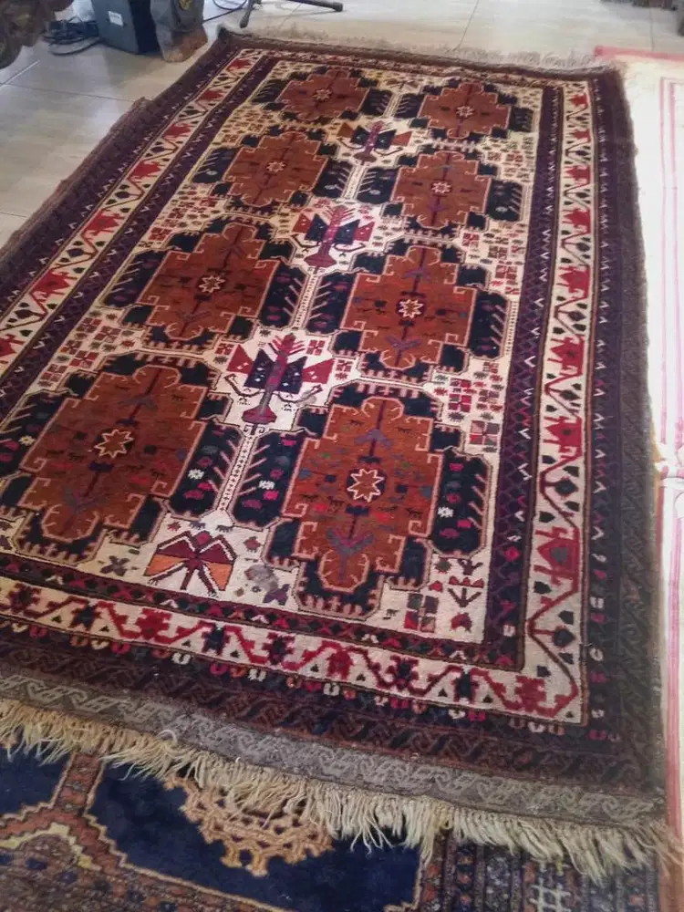 Karpet handmade wool 120x225