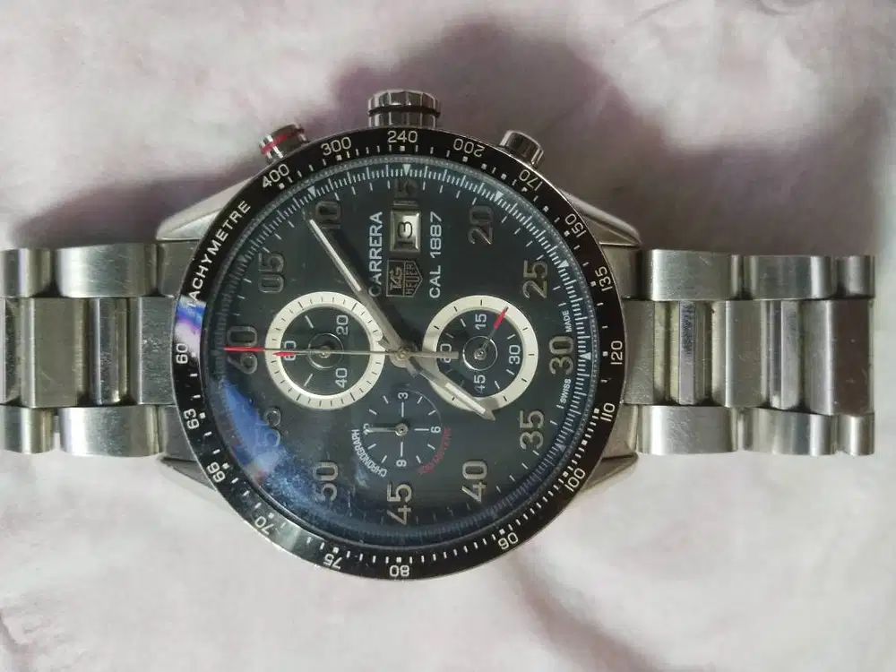 Dijual jam tangan pria Tag Heuer Carera battry
