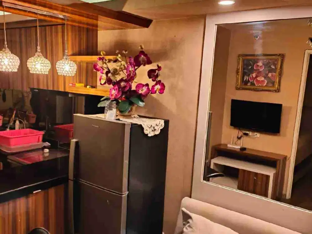 SEWA 2BR FURNISHED TOWER DAHLIA SAMPING MALL BASSURA CITY APARTEMEN