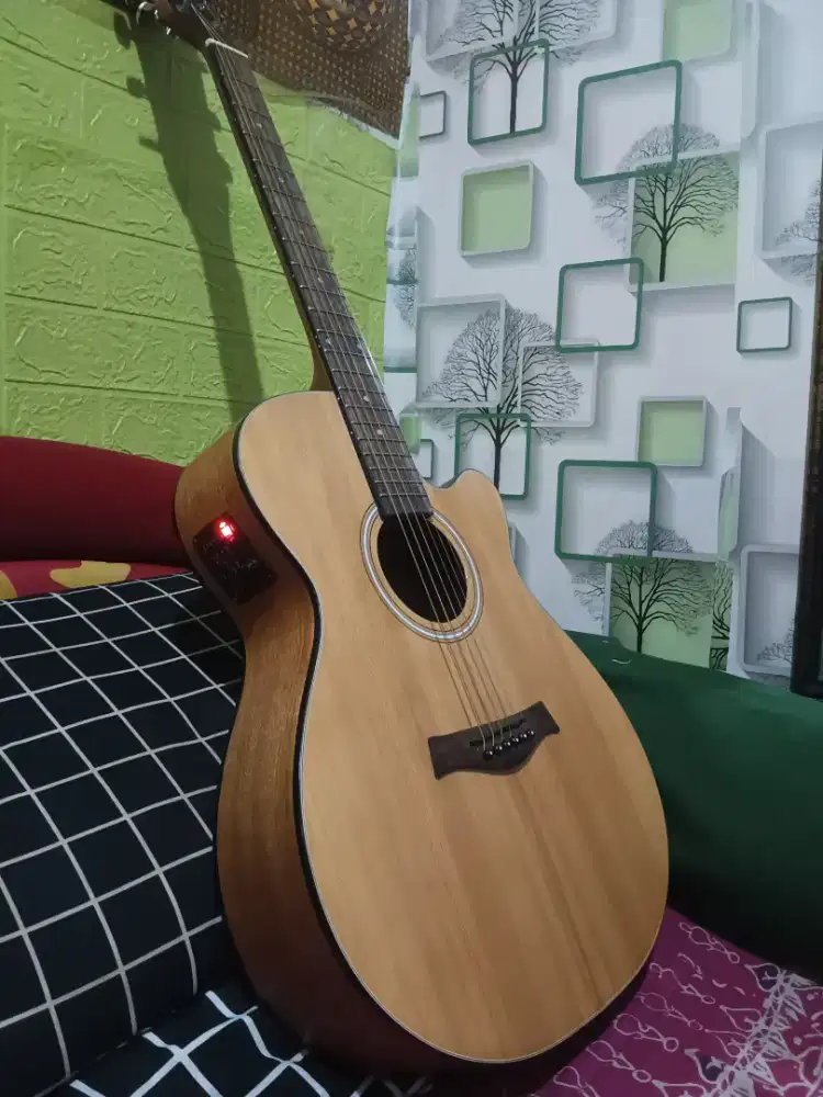 Cowboy ORI Akustik Elektrik Likenew