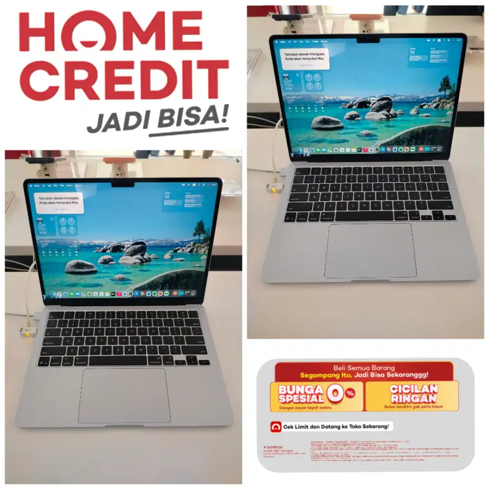 Macbook Air 13 Inch M4 Penyimpanan 16/256GB
