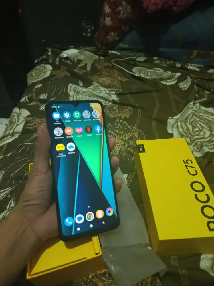 Poco c75 fullset ram 6/128
