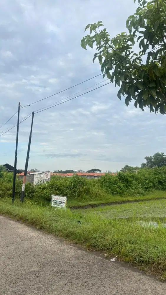 Tanah cocok untuk gudang atau peruamah Zona Kuning