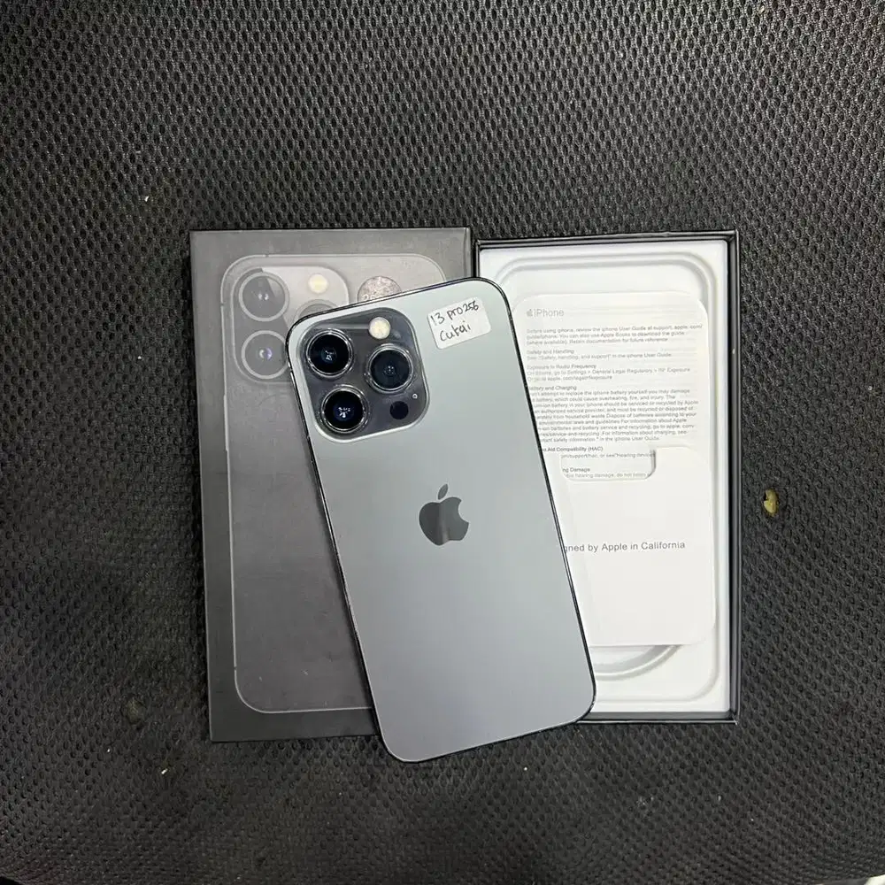 iphone 13 pro 256gb resmi beacukai fisik mulus fullset