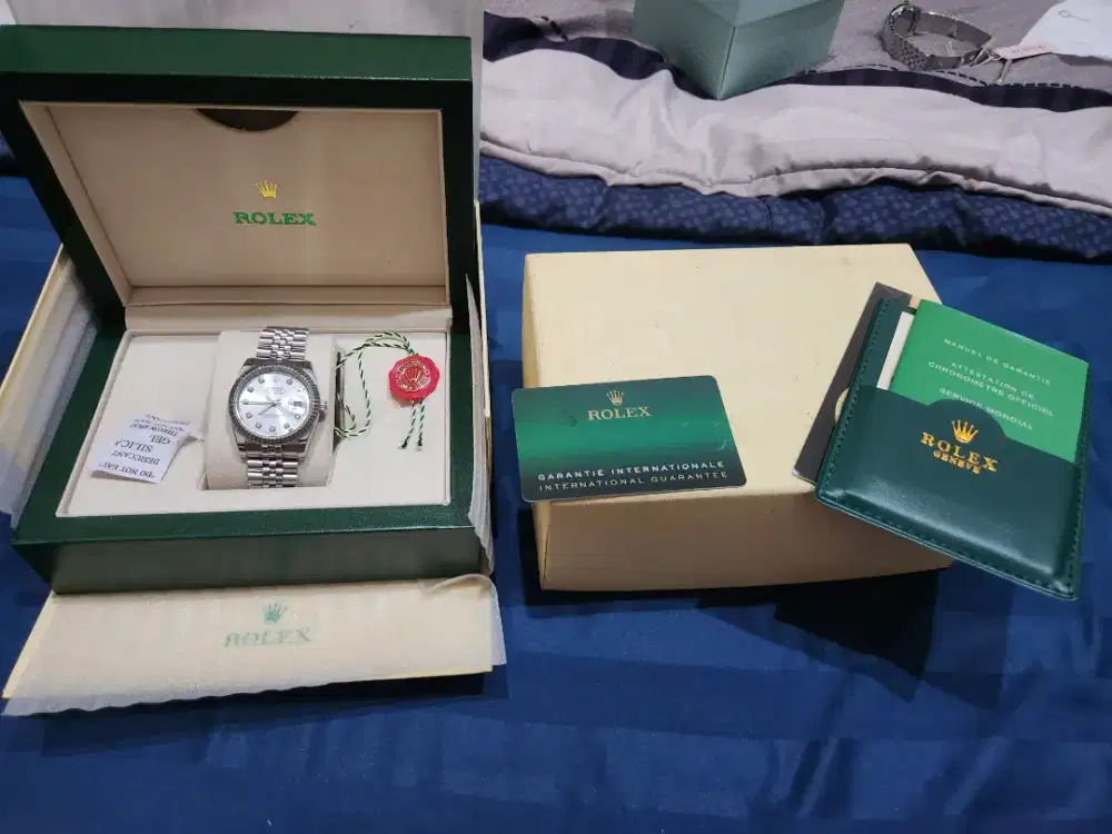 Jam Rolex size 36 unisex